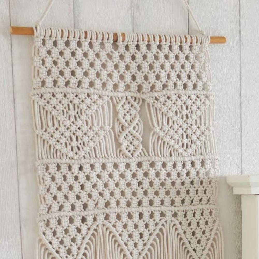 🌻NEW🌻Bohemian Macrame Wall Hanging Art - Picture 2 of 5